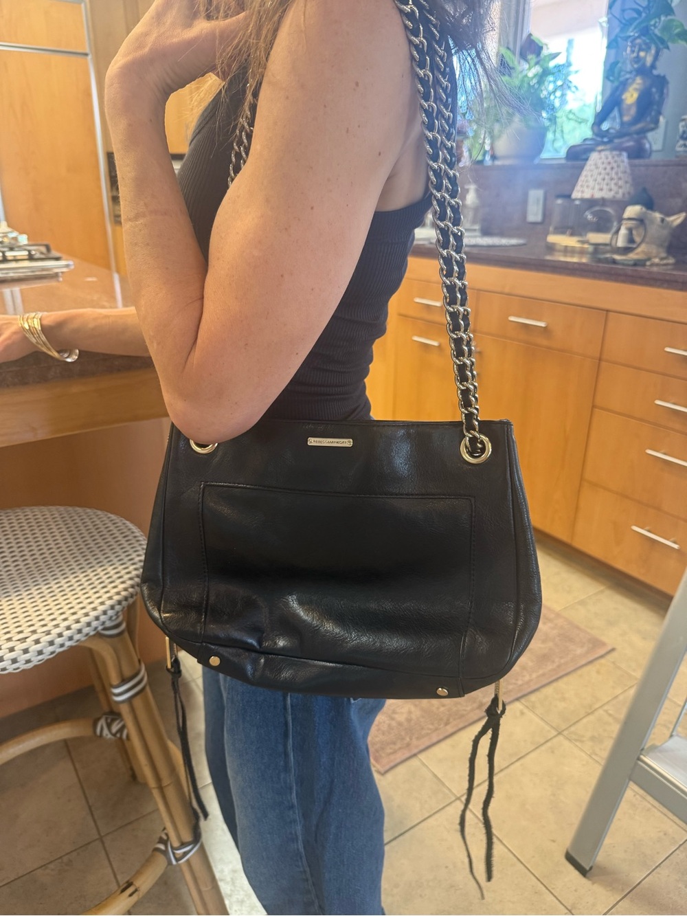 Rebecca Minkoff Black Leather Purse